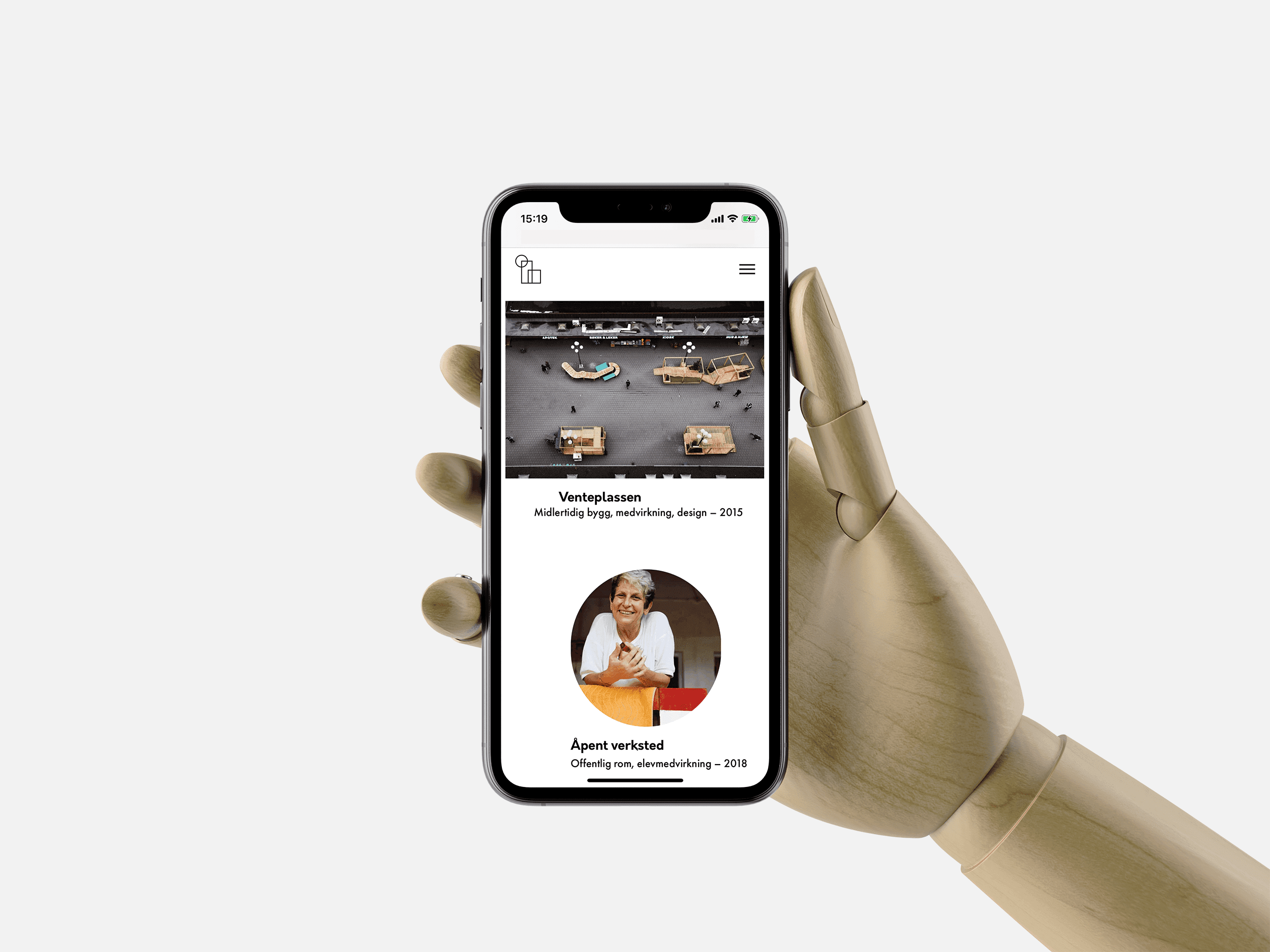Byverkstedet desktop mockup