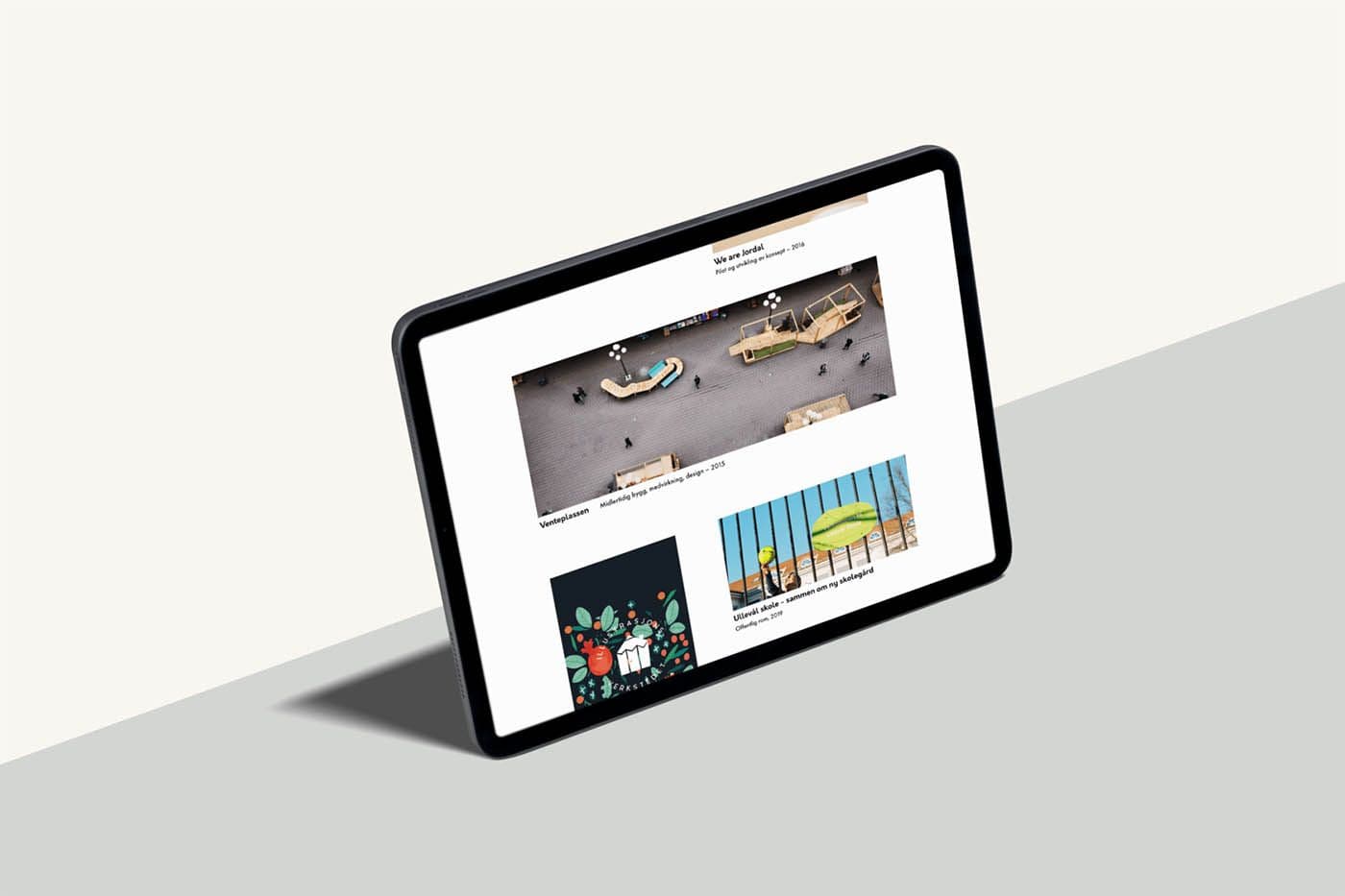 By Verkstedet web design showcase