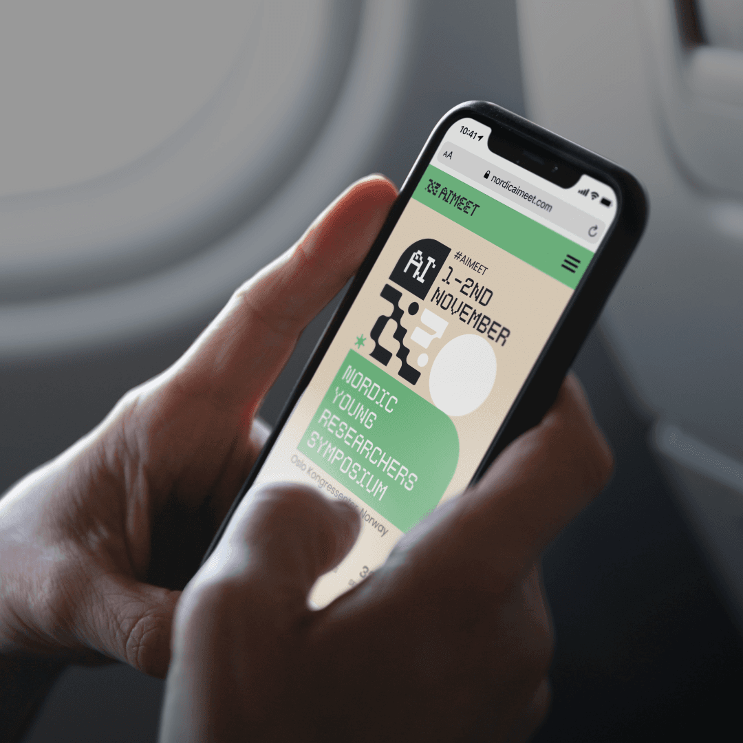 Nordic AI Meet brandbook — mobile